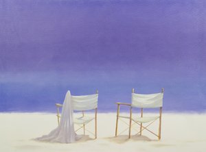 Stoelen op het strand, 1995